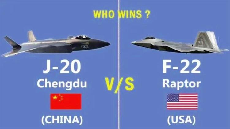殲-20與F-22，空中霸主之間的較量，殲-20與F-22，空中霸主對(duì)決的較量